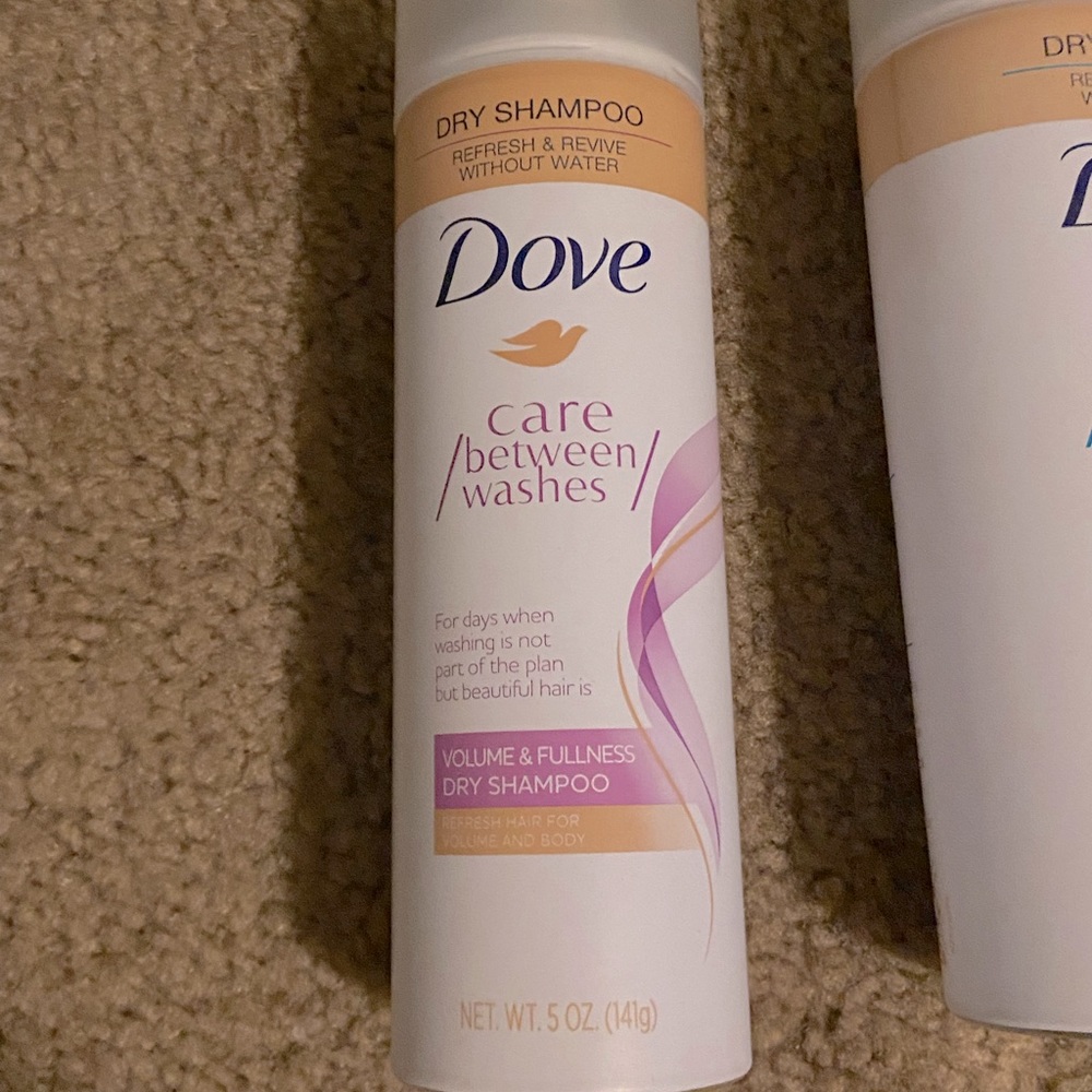 Dove dry shampoo